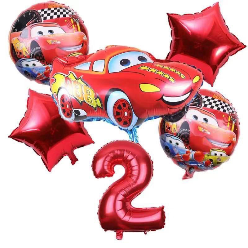 Lightning McQueen Cartoon Cute - مراجعة Lighting Mcqueen Birthday Decor وسعره