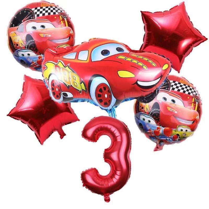 Lightning McQueen Cartoon Cute - مراجعة Lighting Mcqueen Birthday Decor وسعره