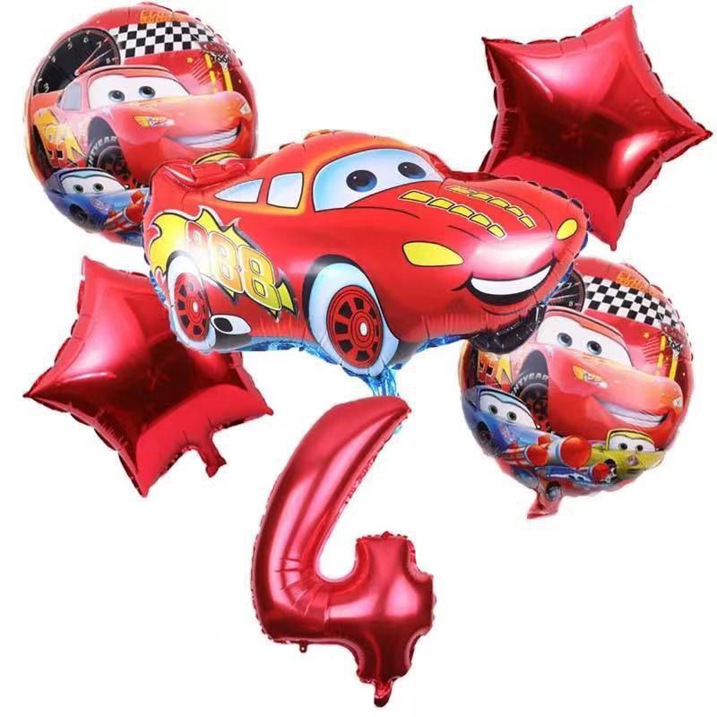 Lightning McQueen Cartoon Cute - مراجعة Lighting Mcqueen Birthday Decor وسعره